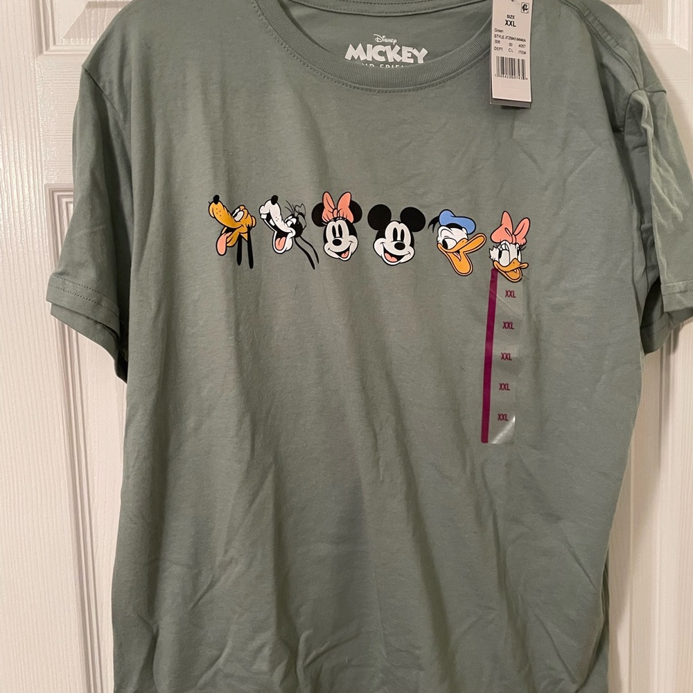 Disney Mickey Mouse Tee - Light Green